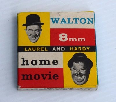 Película casera Walton 8 mm Laurel & Hardy de colección Foto 1 de 3