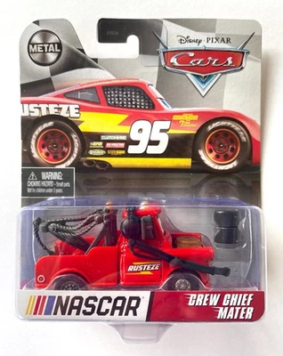 Disney Pixar Cars-- Nascar-- Crew Chief Mater-- Metal - Image 1 of 4