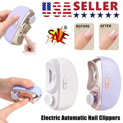 Professional Cutter Pedicure Electric Automatic Nail Clippers Finger Thick Nails - Image 1 of 4