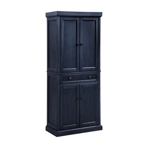 CROSLEY FURNITURE Seaside Navy Pantry - Picture 1 of 11