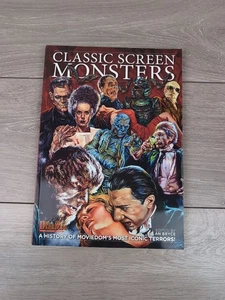 Klassische Leinwand Monster von der dunklen Seite Zeitschriften signiert von Allan Bryce - Bild 1 von 4