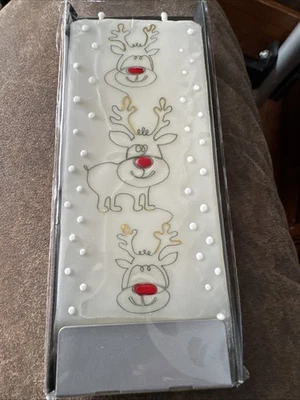 Flatyz - Twin Wick Flat Candle - Three Baby Reindeer New Sealed - Image 1 of 3