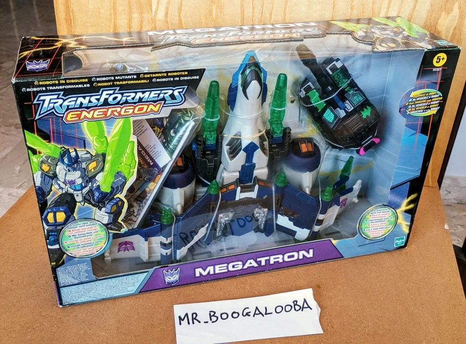 Transformers Hasbro 2004 Energon Megatron Leader Class MISB RARE - Imagen 1 de 4