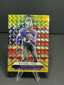 2024 Panini Mosaic - Mosaic Reactive Yellow #257 Derrick Henry NP Ravens - Picture 1 of 2