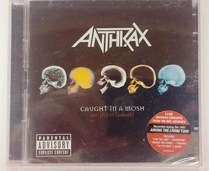 Caught in a Mosh: BBC Live in Concert by Anthrax (2 CD, 2009) New Factory Sealed - Picture 1 of 2