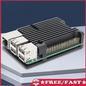 Aluminum Alloy Case Open Cases Design Ultra Thin Shell for RPI Raspberry Pi 4B - Afbeelding 1 van 20