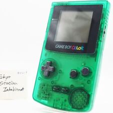 Nintendo Game Boy Color Clear Green Toys R Us Japan Edition WORKING #0219