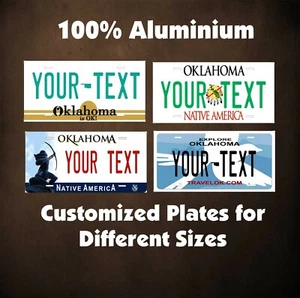 Targhe personalizzate per auto o moto dell'Oklahoma State - Foto 1 di 63