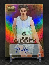 2021 Skybox Metal Universe Champions - Gold Premium - Josh Giddey Autograph S-16