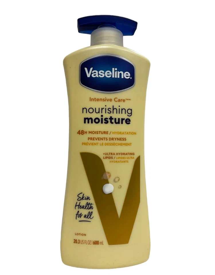 (2) Vaseline Intensive Care Essential Non Greasy Healing Body Lotion 10oz each