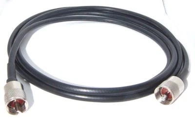 RG8 2m 50 Ohm Coaxial Patch Lead Mini8 Low Loss 2 metre jumper lead - Image 1 of 4