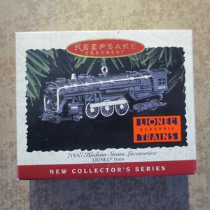 NIB - Hallmark 700E Hudson Steam Locomotive Lionel Train Ornament 1996 #1 - Picture 1 of 2