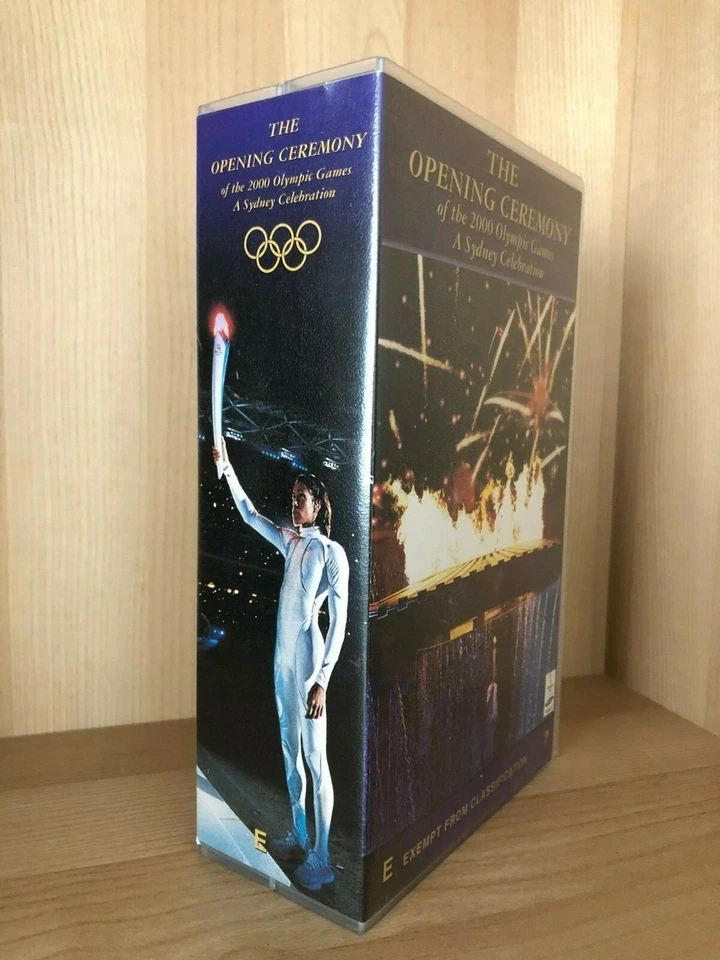 The Opening Ceremony 2000 Olympic Games a Sydney Celebration 2 VHS Video Tape