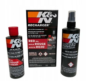 99-5050 K&N KN RECHARGER AIR FILTER CLEANING SERVICE KIT 237ml SQUEEZE OIL - Picture 1 of 2