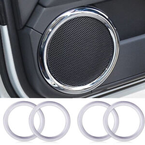 fit for 07-15 Jeep Patriot 08-14 Compass Door Stereo Speaker Collar Cover Trim