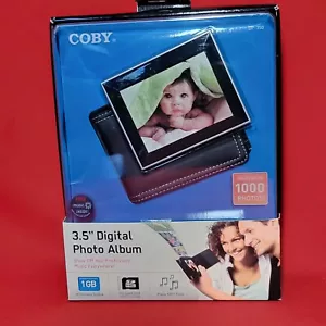 Coby DP 350 Digital Photo Album 1GB 1000 Photos 2008 - Picture 1 of 10