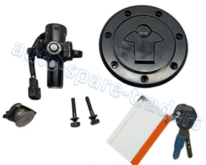 AfterMarket Fit For KTM Complete Lock Set With Shear Bolts Duke 250 (2017-2021) - Picture 1 of 16
