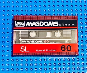 MAGDOMS SL 60 TYPE I BLANK CASSETTE TAPE (1) (SEALED) - Picture 1 of 3