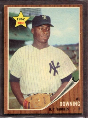 1962 Topps Set-Break #219 Al Downing EX-EXMINT *JAYSACE* - Image 1 of 2