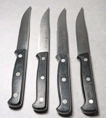 Juego de 4 cuchillos para carne JA Henckels Intl Fine Edge Pro acero inoxidable 31469-120 (4 1/2") Foto 1 de 4