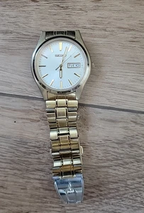 Seiko Herren Saphirglas Quarz Uhr mit Edelstahl Armband SGGA68P1 - Bild 1 von 5