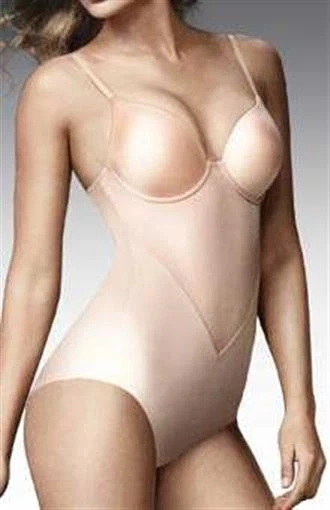 Calzoncillo corporal cobertura extra Comfort Devotion 1056 beige 127519 nuevo con etiquetas Flexees 38DD Foto 1 de 3