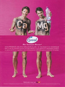 Publicité contemporaine eau Contrex 2013 issue de magazine - Foto 1 di 1