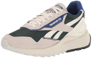 Reebok Men Leather Legacy AZ Sneaker Chalk/Forest Green/Classic Cobalt GX9347 - Picture 1 of 6