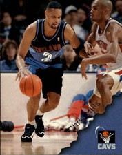 1996-97 Hoops Cleveland Cavaliers Basketball Card #29 Chris Mills