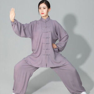 2022 Tai Chi uniform cotton martial arts kung fu suit adult martial arts suit