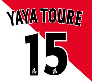 Kit / Monaco 2006 2007 YAYA TOURE #15 Home - Bild 1 von 2
