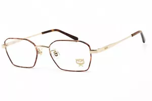 MCM MCM 2130A 723 Eyeglasses Shiny Gold Light Havana Frame 52mm - Bild 1 von 4