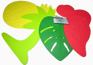 Remaches de silicona TROPICALES ~ palmera/piña/hoja de palma/flamenco - Imagen 1 de 1