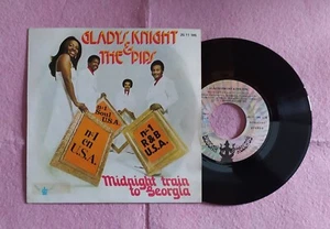 7” GLADYS  KNIGHT & THE PIPS – Midnight Train To Georgia - SPAIN - 1973  (EX/EX) - Picture 1 of 2