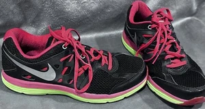 Nike Mujer Dual Fusion 599560-063 Negro Verde Rojo Zapatos para Correr Tenis Talla 8 - Imagen 1 de 10