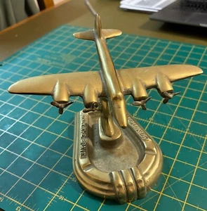 A Brass Aeroplane / Diesel Only The Brave Ash Tray. Cufflink tray - Picture 1 of 7