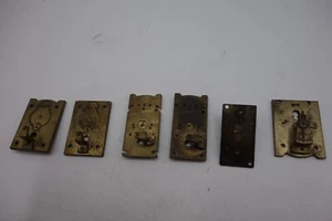 lot 6 plateforme pour porte échappement pour pendulette ancienne. bronze - Imagen 1 de 6