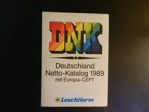 1989 *DEUTSCHLAND NETTO-KATALOG MIT EUROPA-CEPT (1988 paperback color catalog) - Picture 1 of 3