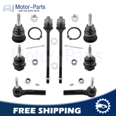 8 rótulas inferiores superiores delanteras varilla de amarre para GMC Sierra Yukon XL 2500 Foto 1 de 4