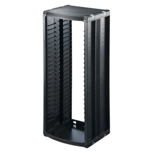 Assembly type CD rack 26 disc storage black FCD-CB26BK - Picture 1 of 9