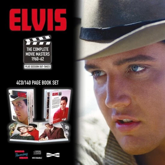 Elvis Presley The Complete Movie Masters 1960-62 Box 4 X CD+Book Set 140 Pg - Bild 1 von 1