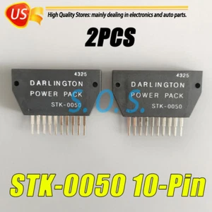 2pcs STK0050 STK-0050 STK 0050 For SANYO POWER AMPLIFIER IC - Picture 1 of 7