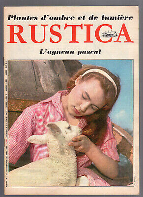 RUSTICA N°13 1967 L'agneau Pascal Dindons Nains Tomates Pêche Truite Gelées • 4.90€