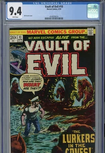 Vault of Evil #10 (1974) Marvel CGC 9.4 White Bill Everett - Imagen 1 de 3