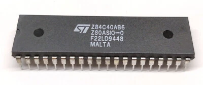 Z84C40AB6 | Z80 SIO-0 SERIAL INPUT/OUTPUT | 4MHz | CMOS | DIP40 | 1/5/10 pcs - Image 1 of 4