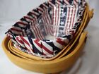 Longaberger 1996 All-American Collection Summertime Basket Combo