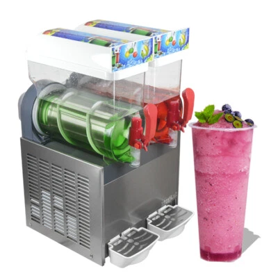Kolice Commercial Ice Slushy Machine Frozen Beverage Slush Machine