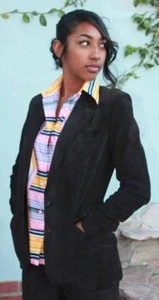 GUCCI LEATHER Suit Jacket Pants $4000 Runway Calfskin SUIT Size M - Picture 1 of 11