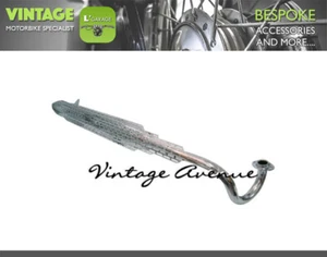 HONDA S65 CS65 EXHAUST MUFFLER W/ PROTECTOR - SWEPT UP! - Picture 1 of 7