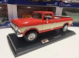 1979 Ford F150 Red 1/18 Scale Maisto Special Edition Exclusive - New In The Box - Picture 1 of 7